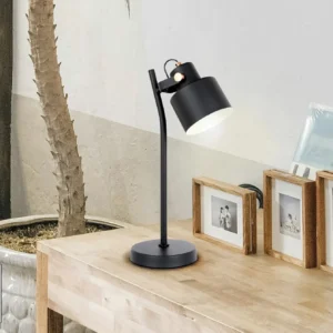 Erika Black and Copper Table Lamp - 1 Light