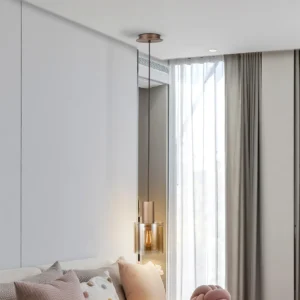 I3 - VENIZE - Метална лампа 1L в меден и амбър цвят