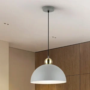 Настолна лампа I3 - POLO - 1 светлина - Сива/Медна