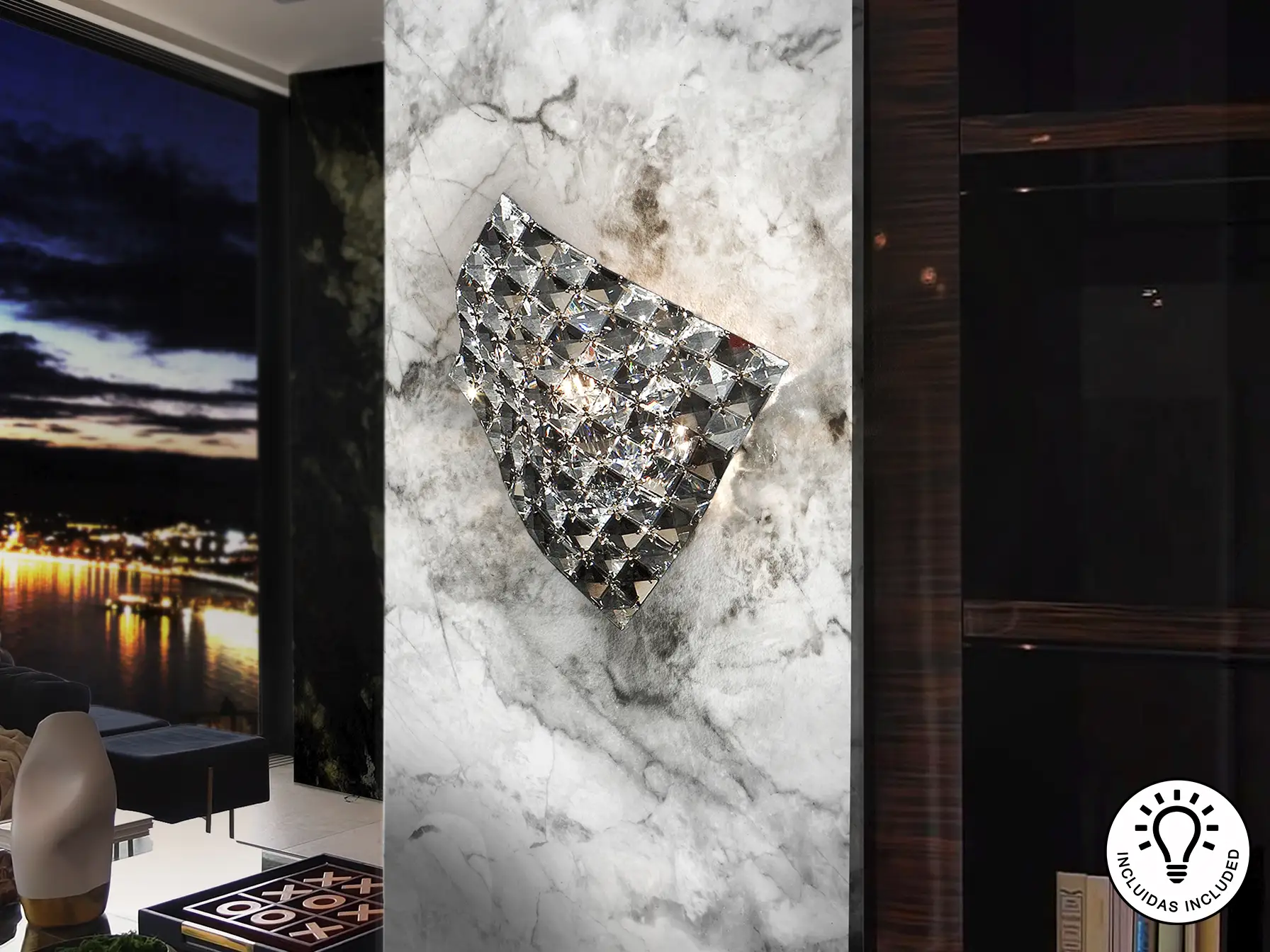 Стенно осветление SATEN 1L