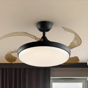 ВЕНТУРИ - ЧЕРЕН ВЕНТИЛАТОР С LED ОСВЕТЛЕНИЕ