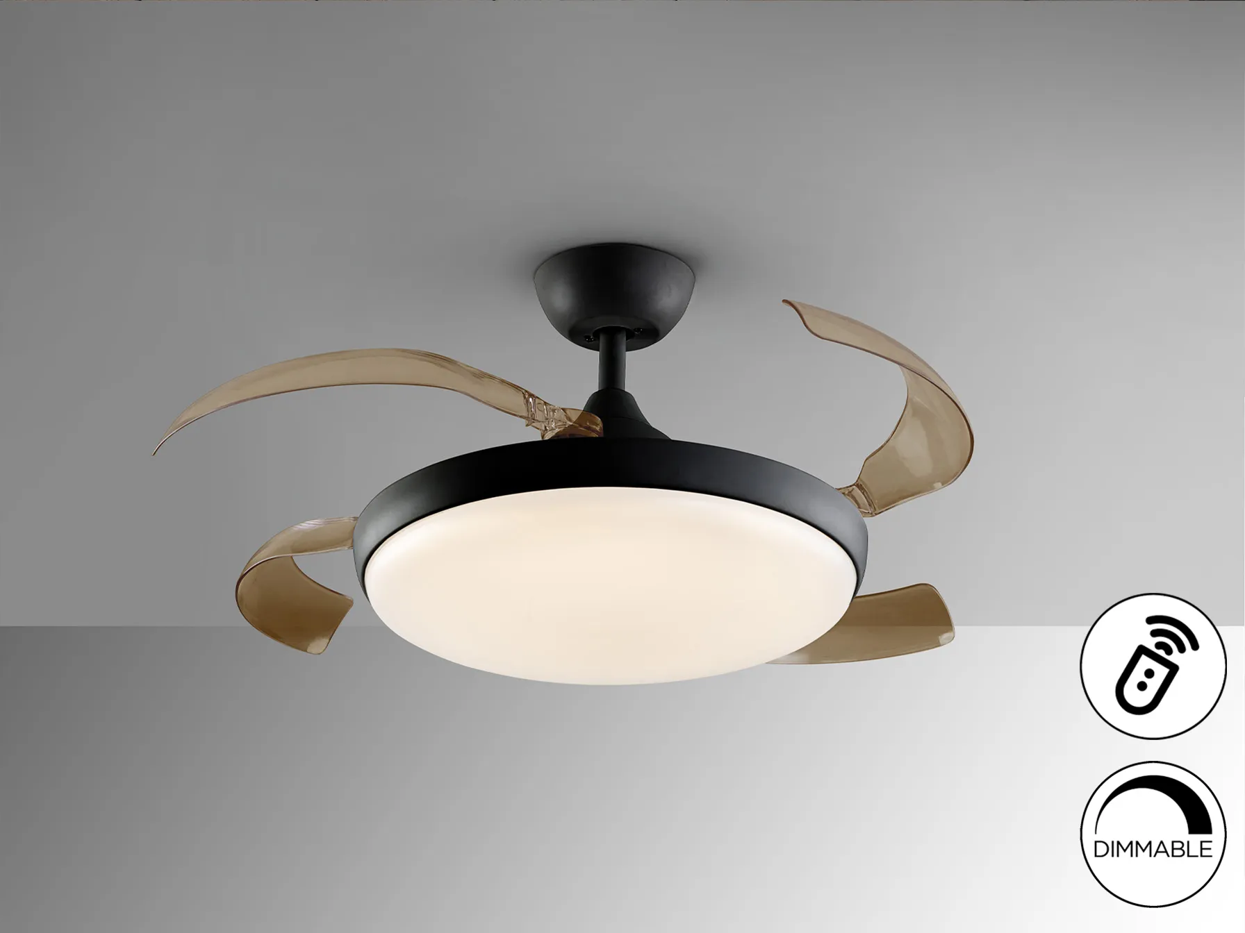 ВЕНТУРИ - ЧЕРЕН ВЕНТИЛАТОР С LED ОСВЕТЛЕНИЕ - Image 4