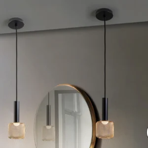 LED лампа SINCRO 1L, черна/златна