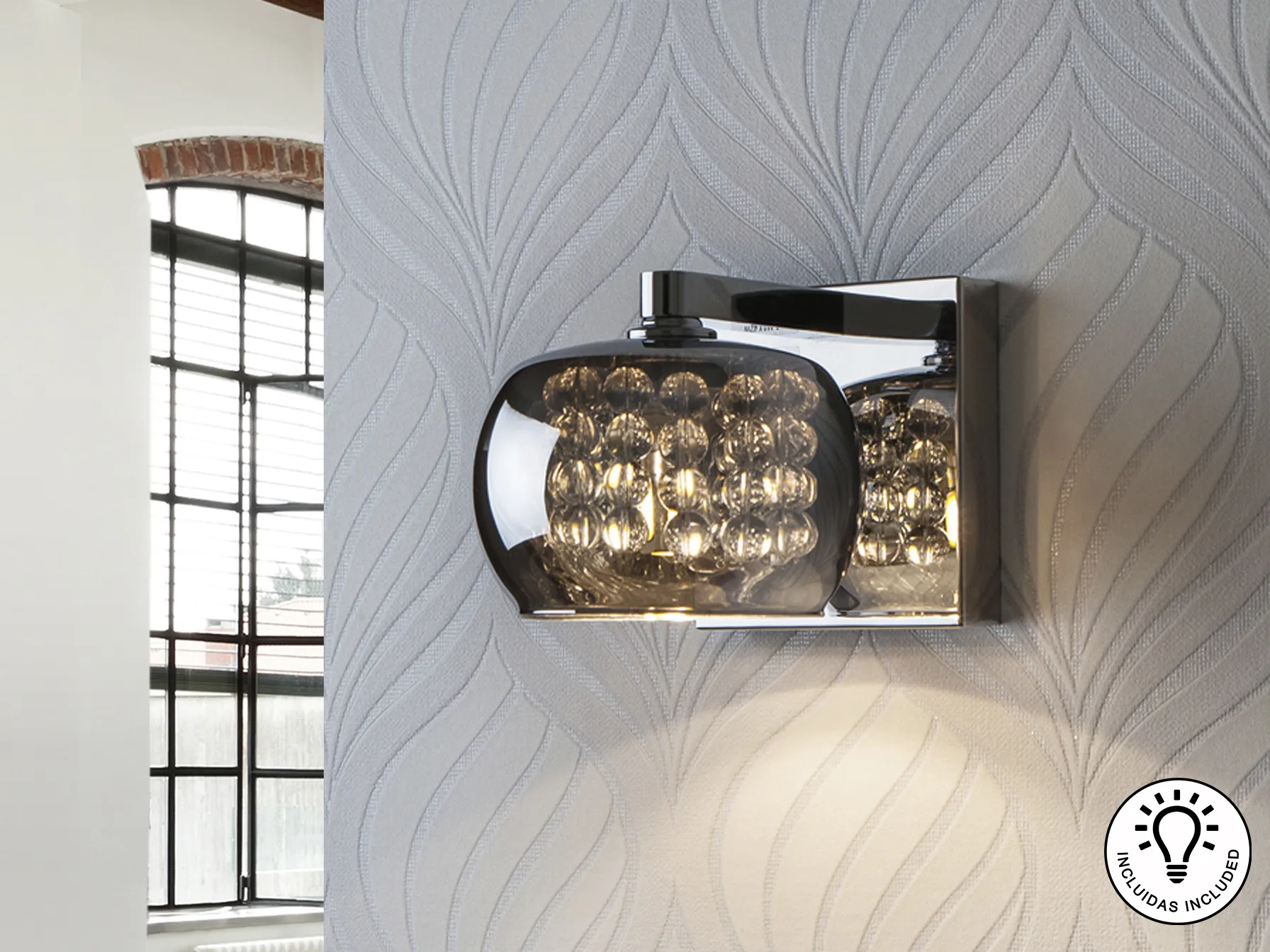 Стенна лампа ARIAN, 1 лампа