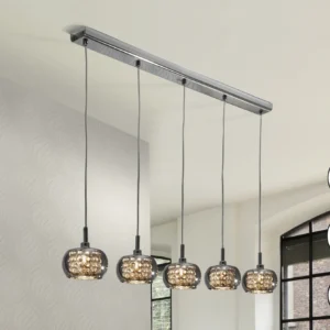 Лампа ARIAN с 5 светлини, димируема