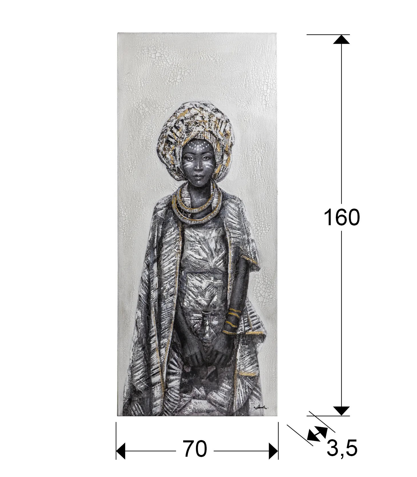 Картина KISAI в акрил, 70x160 см - Image 5