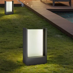 MATIA - Сива външна светлинна маяк H30 IP65