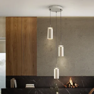 Лампа ALFARA 3L в кремав цвят