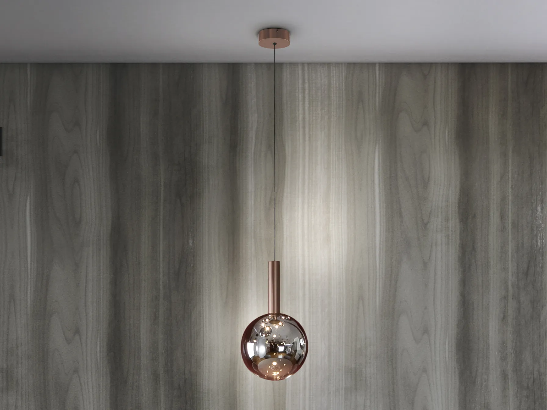 Лампа SAPORE 1L в тъмен бронз