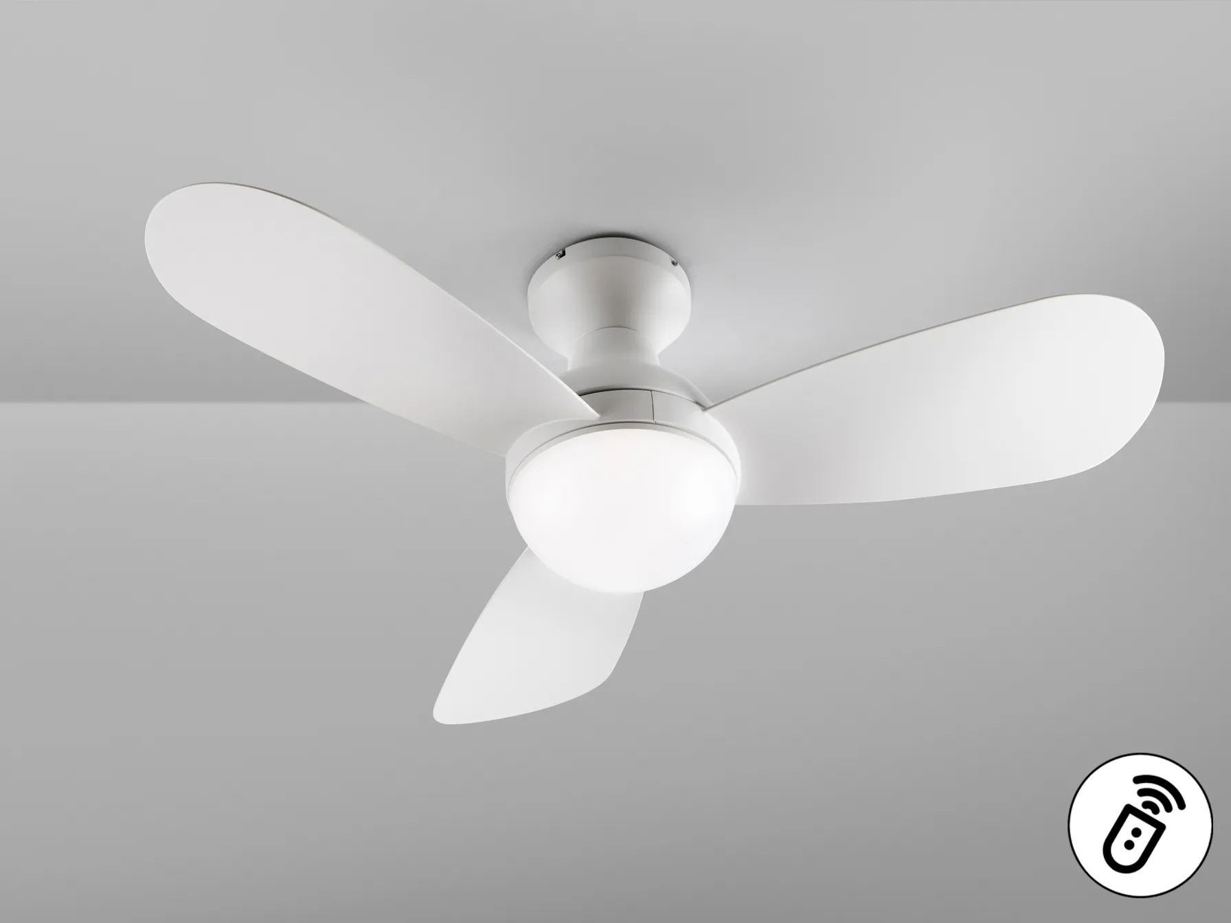 Вентилатор VITO, Бял, Ø117 см - Image 3