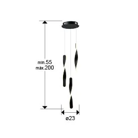 ТВИСТ - ЛАМПА 3Л ЧЕРНА - Image 4
