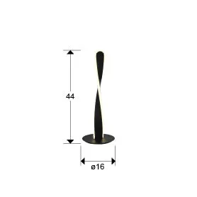 Таблетна лампа TWIST в черен цвят - Image 3