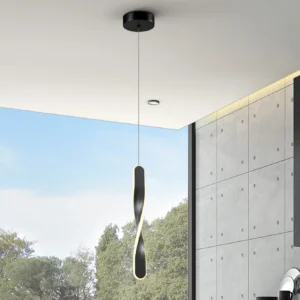 Лампа TWIST 1L Черна