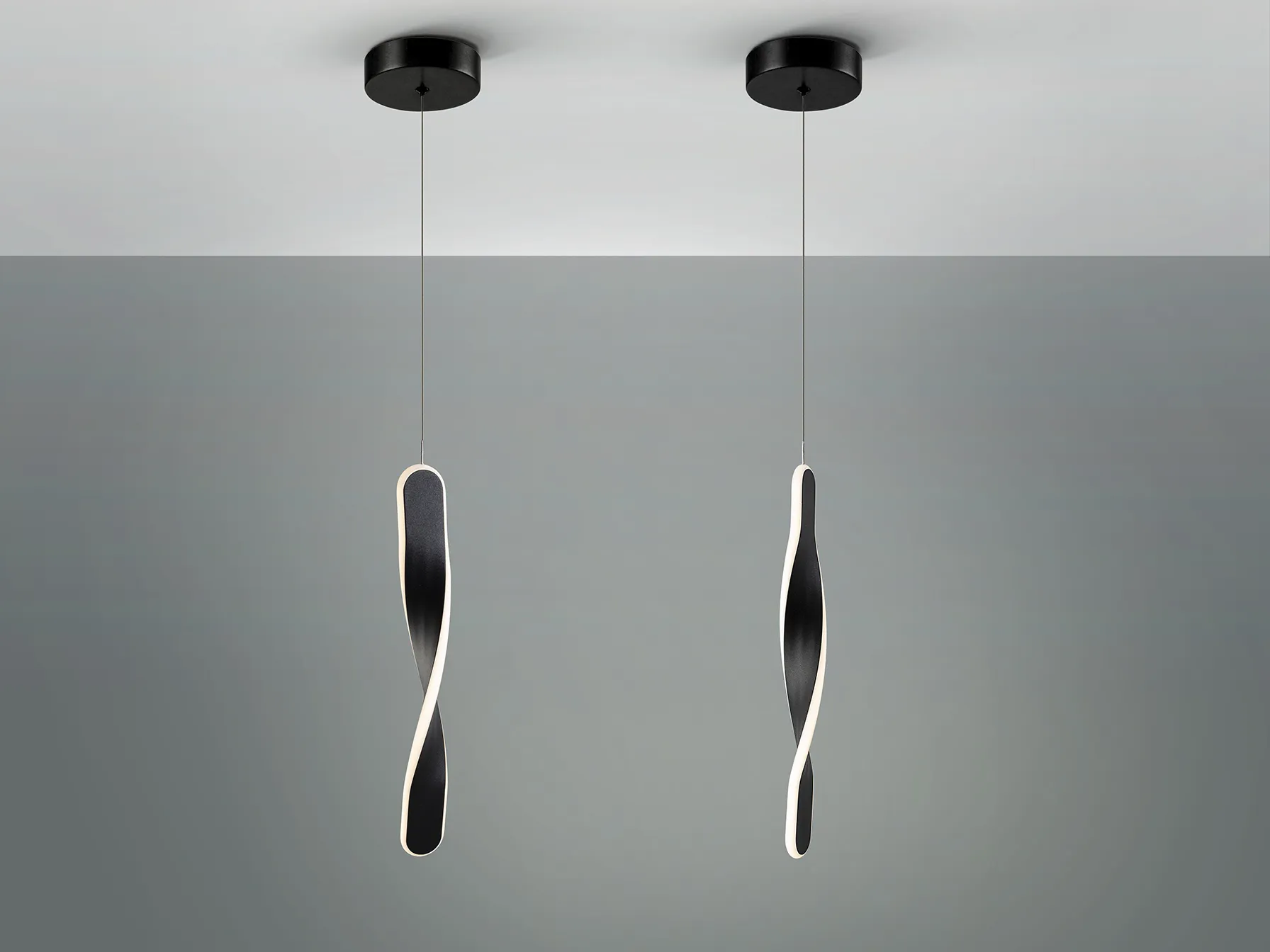 Лампа TWIST 1L Черна - Image 3