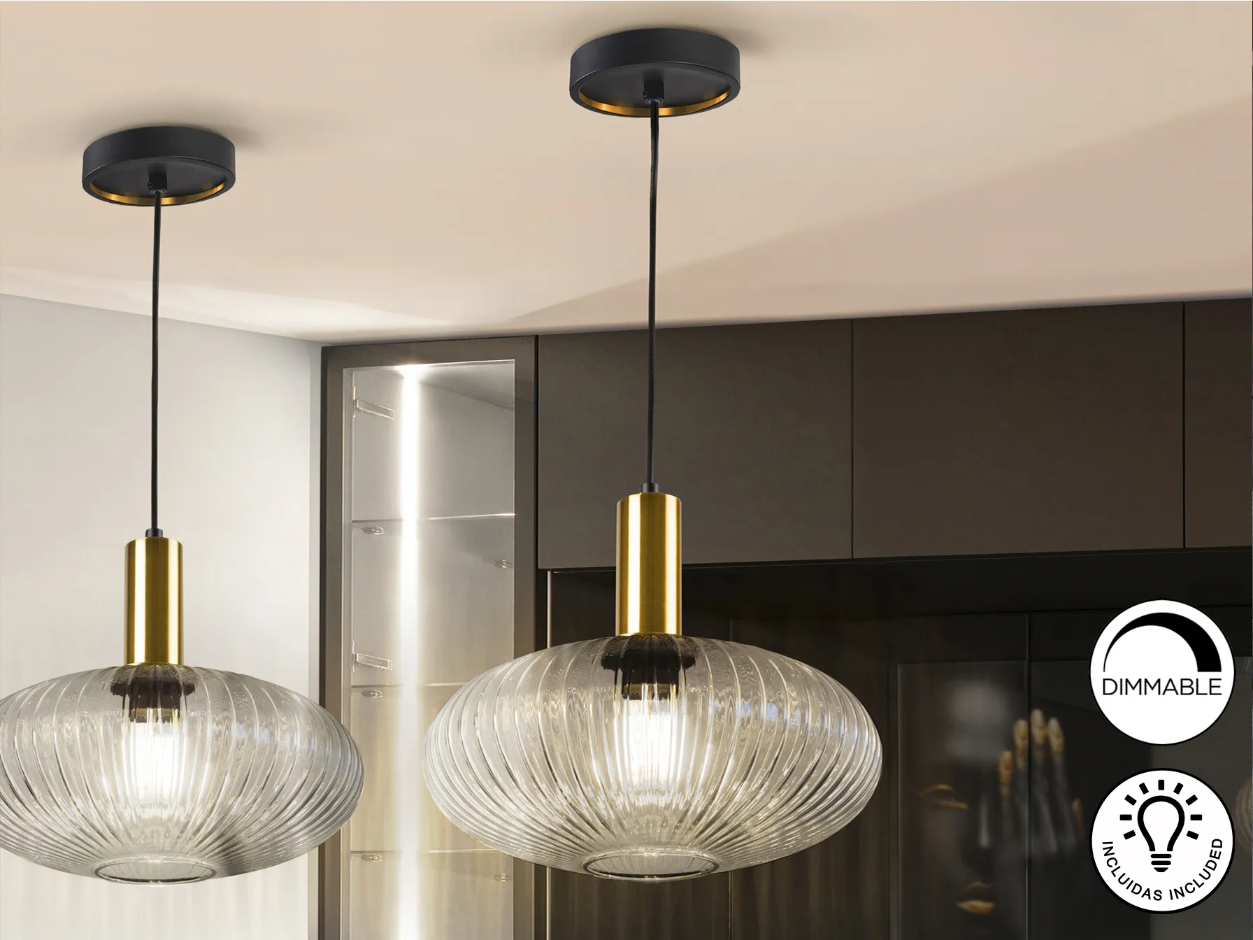 Лампа 1L ·NORMA·, Прозрачна