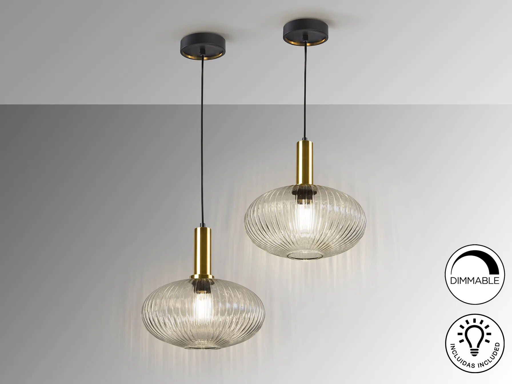 Лампа 1L ·NORMA·, Прозрачна - Image 3