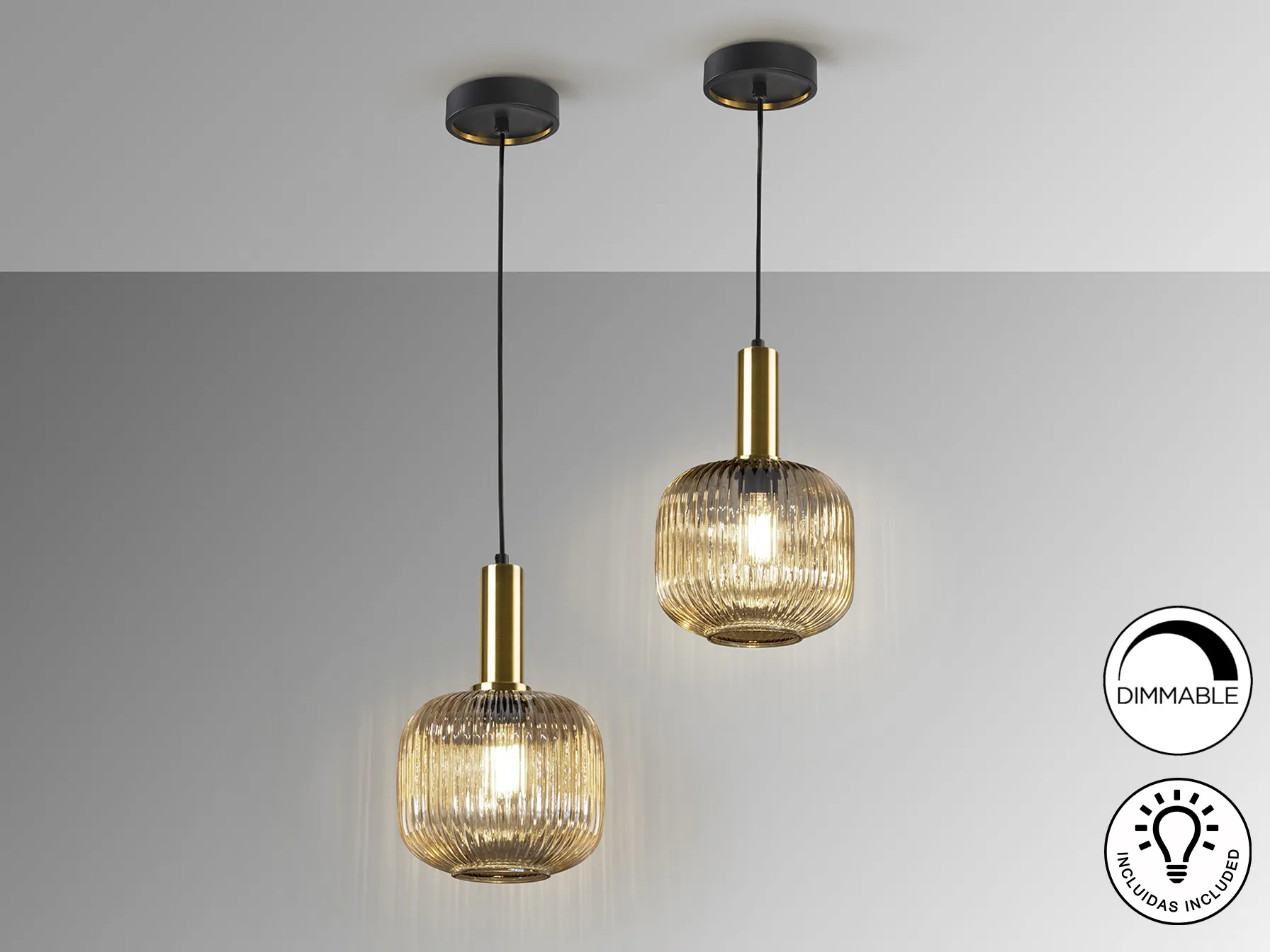 Лампа NORMA 1L в амбър - Image 3