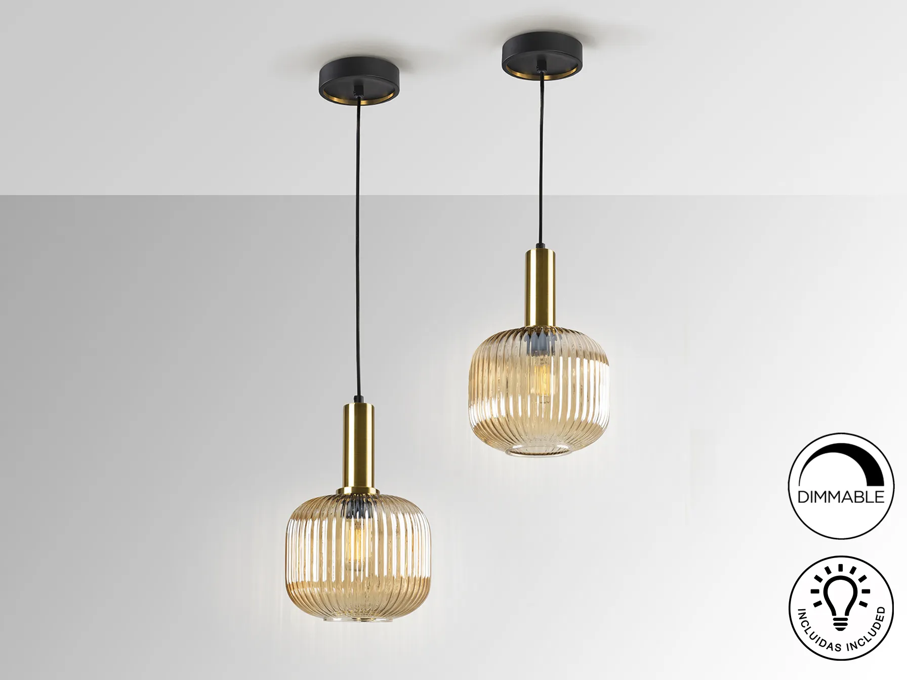 Лампа NORMA 1L в амбър - Image 4