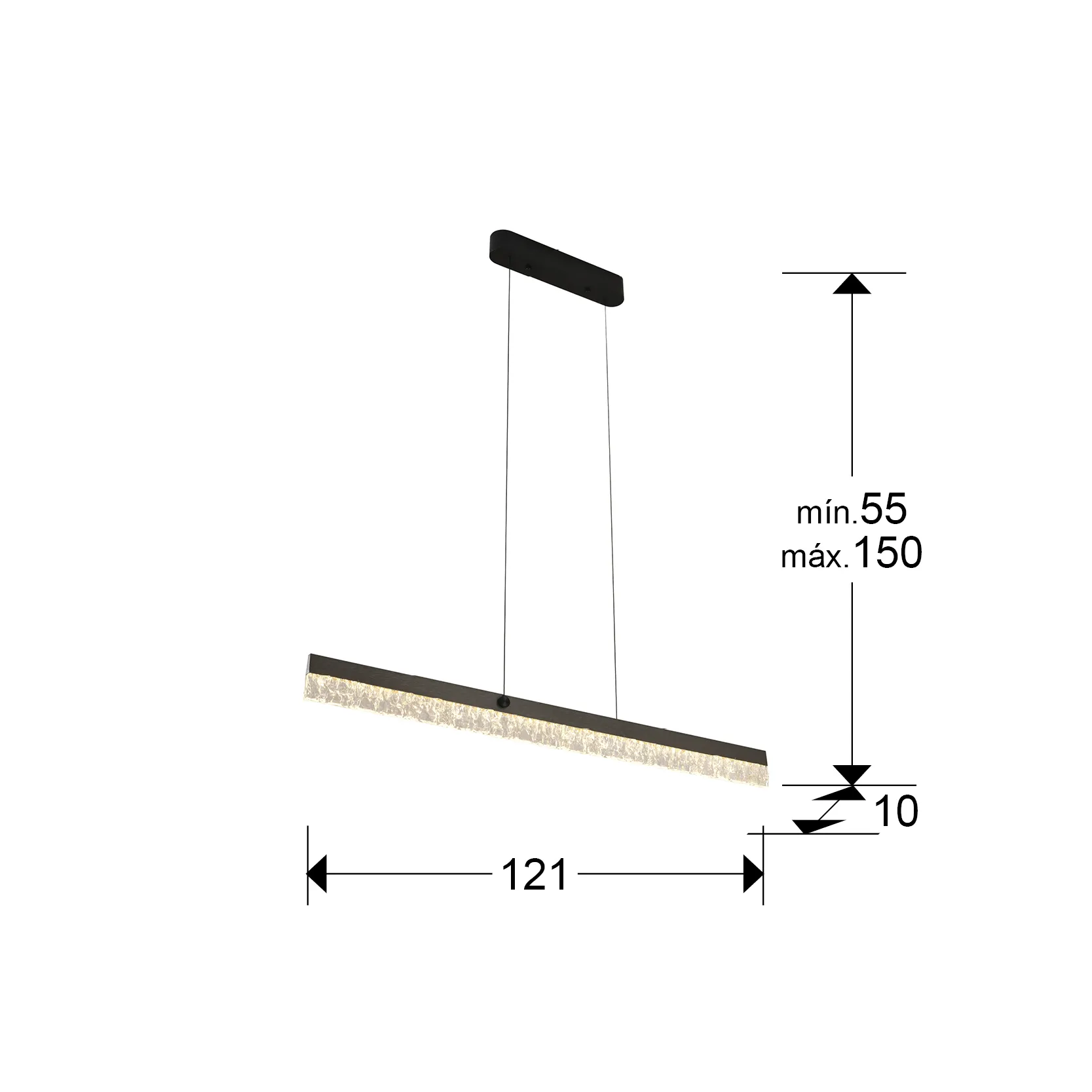 IXIAS - Лампа - Сива/Черен - Image 4