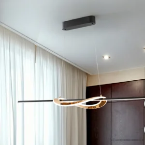 Лампа ENORA - Черна и Златна