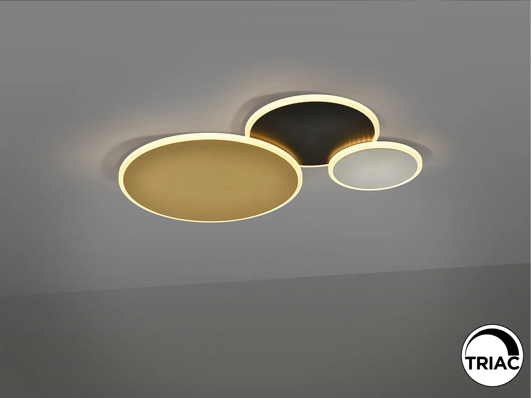 Потопна лампа UMBRA - Златна, Черна и Бяла - Image 3