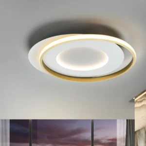 Лампа за таван ·LIMBOS·, бяла/златна