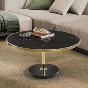 Декала - Черна и златна масичка за кафе D90