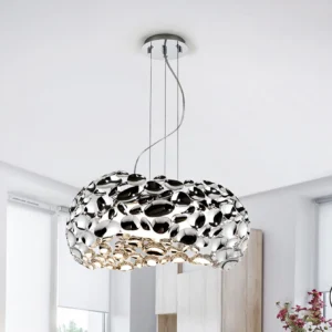 Лампа NARISA с 5 светлини, Ø47 см, Хром