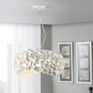 Лампа NARISA, 5 светлини, Ø47 см, бяла